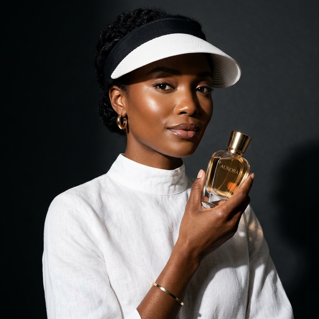 Luxury perfume bottle